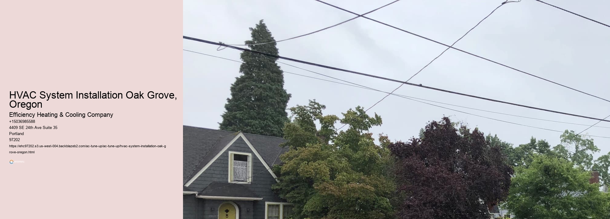 HVAC System Installation Oak Grove, Oregon